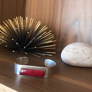 Silver handcrafted bracelet